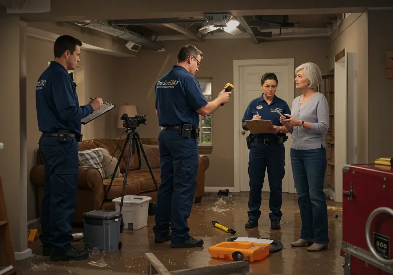 Water Damage Assessment and Insurance Documentation process in Saint John, MO