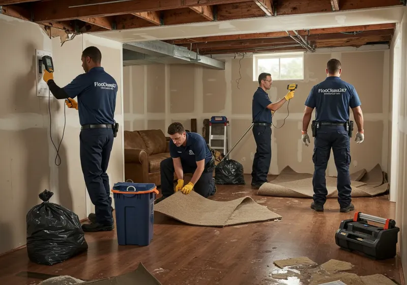 Flood DamageMaterial Assessment and Debris Removal process in Saint John, MO