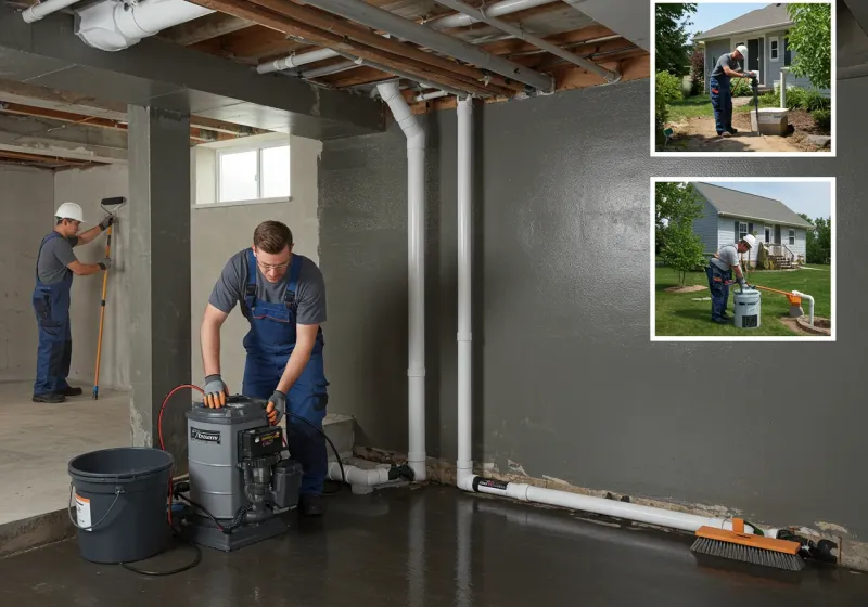 Basement Waterproofing and Flood Prevention process in Saint John, MO